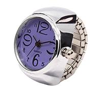 Générique Accessoires Bagues Bagues Ring Watch For Women Ring Liant Jouets Anneaux (Purple, One Size)