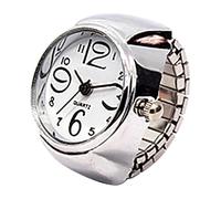 Générique Accessoires Bagues Bagues Ring Watch For Women Ring Liant Jouets Anneaux (White, One Size)