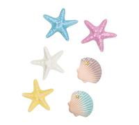 Générique Accessoires breloques pour de plage, 1 ensemble de | Jolies breloques florales pour de plage, inserts d ' accessoires de plage en caoutchouc, accessoires décoratifs