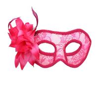 Générique Accessoires Carnaval Adulte, Masque Demi-Visage Masque Venitien Carnaval Femme Venise Blanc Accessoire Deguisement Femme Pour Mascarade/FêTe De Mardi Gras/Bal Costumé Mariage