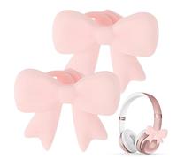 Générique Accessoires Casque Audio Mignons - Kit 2 Pièces Silicone 3D Mignon | Clip 3D pour Écouteurs pour Femmes | Idéal pour Filles, Adolescents, Étudiants, Amis, Anniversaire, Fêtes, Bureau et