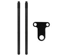 Générique Accessoires de Barres d ' accroc de bâton Coupe-Vent Portables Accessoires universels de Pare-Brise en Alliage d ' Aluminium de pêche à la Carpe