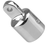 Générique Accessoires de Bimini Fixation Sécurisant la Tissu D'ombrage 25mm en Acier Inoxydable Capuchon de Glissière sans Soudure pour Yacht et Bateau pour Kayak
