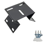 Générique Accessoires de Caméra de vidéosurveillance Vertical à Angles Droits pour caméra de vidéosurveillance de Coin extérieur métal extérieur