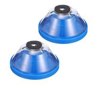 Générique Accessoires de Collecte de Poussière pour Perceuse Électrique Lot de 2 Bleu, Bols Anti-Poussière Résistants, Protections pour Travaux de Perçage Domestiques et Professionnels