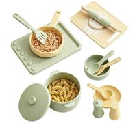 Générique Accessoires de Cuisine pour Accessoires de Réalistes et Éducatifs | Jouet de Cuisine pour Fille et Garçon Cadeau de Noël pour Maison Extérieur Marché Restaurant Maternelle Anniversaire