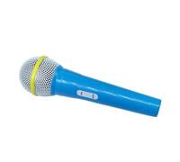 Générique Accessoires de Jouet de Microphone Miniature pour Organiser, Blue | Conception en plastique pour organiser des interviews, faire semblant de parler et des sur scène