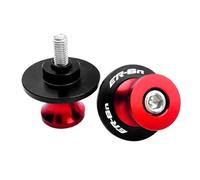Générique Accessoires de Modification de Moto Bobines de Bras oscillant en Aluminium CNC 10MM Vis de Support compatibles avec ER6N 2006-2017