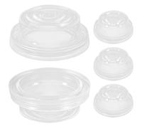 Générique Accessoires de Tire-lait Manuel en Silicone 4 Pièces, Pompe à Vide Sécurisée et Facile à Nettoyer, pour Centres de Confinement et Usage Domestique