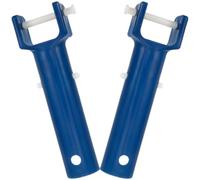 Générique Accessoires Piscine Hors Sol 2pcs Outil de Nettoyage par Aspiration Poignée Ergonomique en Plastique pour Entretien Piscine Sandales Femme