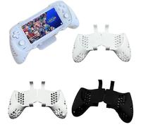 Générique Accessoires pour contrôleurs DIY Pour Retroid Pocket 5, Poignée Poignée imprimée en 3D Poignée ergonomique pour console de jeu (Noir)