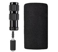 Générique Accessoires pour Pompe à air - Embout de Gonflage pour Pneus avec Éponge - Rallonge de Valve pour vélo - pour pneus VTT, vélo de Route, compresseur, Atelier de réparation