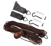 Générique Accessoires pour Rideaux et Stores en Plastique Facile à Installer et Robuste Corde de Remplacement pour Store Vénitien Kit Complet pour Fenêtres de Maison et Bureau