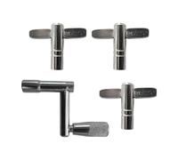 Générique Accordeur Manuel pour Batterie, Accessoires accordage Légère, Utilisation Polyvalente pour Percussions, électroniques et Instrume, 4 pièces