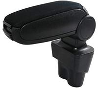 Générique Accoudoir Central JJ avec Rangement Relevable en Tissu Noir - Appuie-Bras Compatible avec Volkswagen Caddy 3, Caddy 4, Touran 1, Touran 2 - Confort et Praticité pour Voiture
