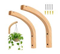Générique Accroche- Porte-lanterne en bois rustique antidérapant | Crochets muraux pour jardinières - Pour Maison, Salon, Cuisine, Balcon, Jardin, Patio, Ferme, Porche, Cour