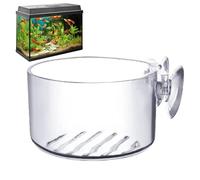 Générique Acrylic Aquarium Plant Holder - Lightweight Plants Holder Suction Cup Aquatic Plant Pots | Perfect for Vivarium, Aquarium, Riparium and Propagation in Terrariums