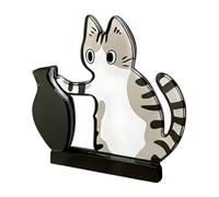 Générique Acrylic Cat Whiskers Storage Keepsake - Secure Magnetic Case, Preserve Precious Feline Mementos, Mount Kitchen Appliance Surfaces, Protect Delicate Pet Souvenirs, Compact Box Display | For