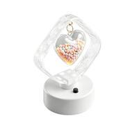 Générique Acrylic Desk Decor - Kids Night Light, Aesthetic Table Lamp with Soft Eye-Caring Glow, Girls Bedroom Light, Nursery Bedside Lamp, Cute Desktop Decoration for Birthday Housewarming Party