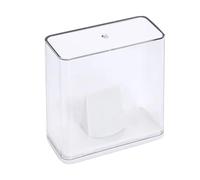 Générique Acrylic Display Case - Clear Display Box, Dust Resistant Organizer with Transparent Cover, Badge Holder with Clear Lid, Collector Case, Showcasing Box for Shelf Exhibit Use