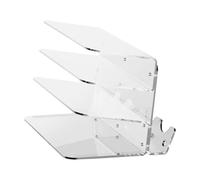 Générique Acrylic Keyboard Display Stand - 3-Tier Acrylic Keyboard Shelf, Keyboards Storage Supplies For Study Rooms, Showrooms, Collection Cabinets, Shops And Other Places