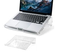 Générique Acrylic Laptop-Stand, Laptop-Riser, Ventilated Laptop-Stand