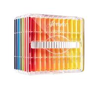 Générique Acrylic Markers - PP, Paint Pens, 60 Piece Brush Tip Set | Quick Dry Permanent Ink Multi Use, Art Markers, Brush Tip Pens For Paper Drawing, Canvas Painting, Ceramic Art, School Projects