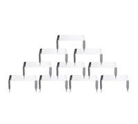 Générique Acrylic Riser Display Shelf - Acrylic Display Riser Suitable For Jewelry, Retail, Cupcake, Dessert | Clear Risers Makeup Perfume Organizer Perfume Stand For Cabinet, Countertops