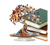 Générique Acrylic Statue, Flat Ornament, Decorative Home Sculpture with Base, Stylish Display for Shelf Living Room Desk Mantel Kitchen Window Entryway Indoor, Garden Birthday Décor