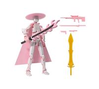 Générique Action Figures for Boys,Desktop Robot Toy with Movable Joints | Poseable Action Figures - for Anime Movie Size: 13.5cm/5.31in Weight: About 60g Birthday Christmas Friends Kids