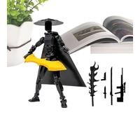 Générique Action Figures Set - Poseable Character Toys | ABS Material with Articulated Joints, Detailed Mini Figures for Imaginative Storytelling Collection and Shelf Decoration