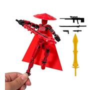 Générique Action Figures Set - Poseable Character Toys | ABS Material with Articulated Joints, Detailed Mini Figures for Imaginative Storytelling Collection and Shelf Decoration