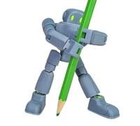 Générique Action Figures Toy, Movable Joints Robot Fidget, Action Figure with Poseable Limbs, Collectible Figure for Kids Ages 4+, Actions Figures, Poseable Robot Toy for Home Display Use