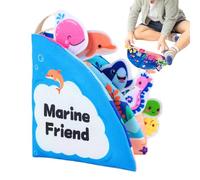 Générique Activity Book - Machine Washable Educational Travel Toy Book | Portable Learning Set Interactive Skill Building Pages for Home, Car, Classroom, Road Trip, Vacation, Parent Or Child