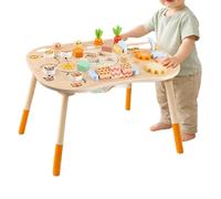 Générique Activity Table Toy - Shape Sorter Color Matching Game,Activity Table for Small Space | for 1-3 Year Old Boys Girls Grandparents Birthday Kindergarten