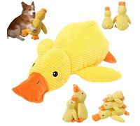 Générique Activ'Pet Canard Anti-Stress Chien, Canard Anti Stress Chien, Jouet Interactif Qui éMet des Sons, Adapté Aux Petits Chiens Et Chiots (S)