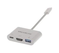 Générique AD-USB-C-M-USB-A-C-HDMI-F Adaptateur USB