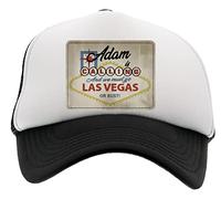 Générique Adam is Calling, Vegas Or Bust Garçon Fille des Gamins Unisexe Casquette de Baseball Noir Blanc Boy Girl Kids Unisex Baseball Cap Black White