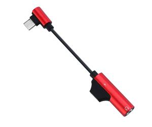 Générique Adaptateur Audio et Chargeur USB C - Connecteur de convertisseur Audio - 2-en-1 USB C à 3,5 mm d'adaptateurs de Prise Casque convertisseur Dongle pour téléphones Mobiles