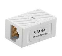 Générique Adaptateur d ' Extension de Ligne de connecteur de câble Ethernet RJ45 Cat6 Cat6a pour Une Configuration réseau Facile dans Un Environnement diversifié Connecteur réseau