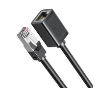 Générique Adaptateur d ' extension de réseau Cat6 RJ45, connecteurs blindés pour câble Cat5e Cat5, Ethernet blindé à plusieurs longueurs