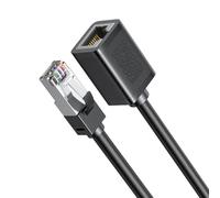 Générique Adaptateur d ' extension de réseau Cat6 RJ45, connecteurs blindés pour câble Cat5e Cat5, Ethernet blindé à plusieurs longueurs