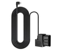 Générique Adaptateur d'alimentation OBD - Câble Flexible Plug and Play 12V/24V 5V - Adaptateur d'alimentation Voiture - Idéal pour Voyages Nuit Stationnement Longue Route et Conduite