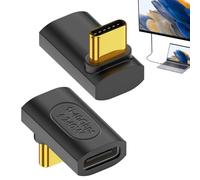 Générique Adaptateur d'angle de Type C, Adaptateur de Type C C 8K, Adaptateur Type-C pour Haute définition 8K, USB pour tablettes, téléphones Portables, pour Les Voyages d'affaires, la Maison, l
