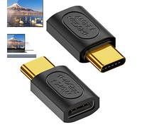 Générique Adaptateur d'angle de Type C, Adaptateur de Type C C 8K | Adaptateur USB 4.0 8K 40 Gbit/s Haute définition, de Charge et de Transmission Rapides pour la Maison, l'école, Les Voyages d'a