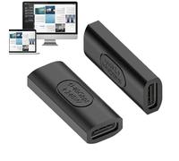 Générique Adaptateur d'angle de Type C, Adaptateur de Type C C 8K,Adaptateur USB 4.0 Haute définition 40 Gbit/s - de Charge et de Transmission Rapides pour la Maison, l'école, Les Voyages d'affa