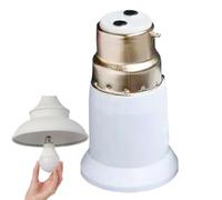 Générique Adaptateur de bouche à douille légers | de base de la lampe BC à ES pour les ampoules LED | B22 à E27 pour l'ampoule LED | Porte-extension de remplacement à vis stable pour porc
