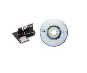 Générique Adaptateur de Carte SD pour Gamecube NGC Adaptateur SD2SP2 Pro Prend en Charge la Carte TF 512 Go Adaptateur Sd2sp2 Charge SD SDL Carte microSD Lecteur de Carte TF (SD2SP2 Pro+CD PAL)