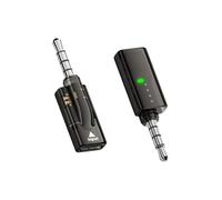 Générique Adaptateur de Casque 2X 3, 5 mm USB C Dongle, Light Black | de son clair portable 20 Hz-20 kHz pour téléphones et ordinateurs portables, conception ABS légère
