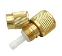 Générique Adaptateur De Connecteur De d'eau, Raccords Universels De d'eau - Connecteurs De À Filetage Fin Robustes, Fixations De en D'aluminium, Remplacement De L'adaptateur